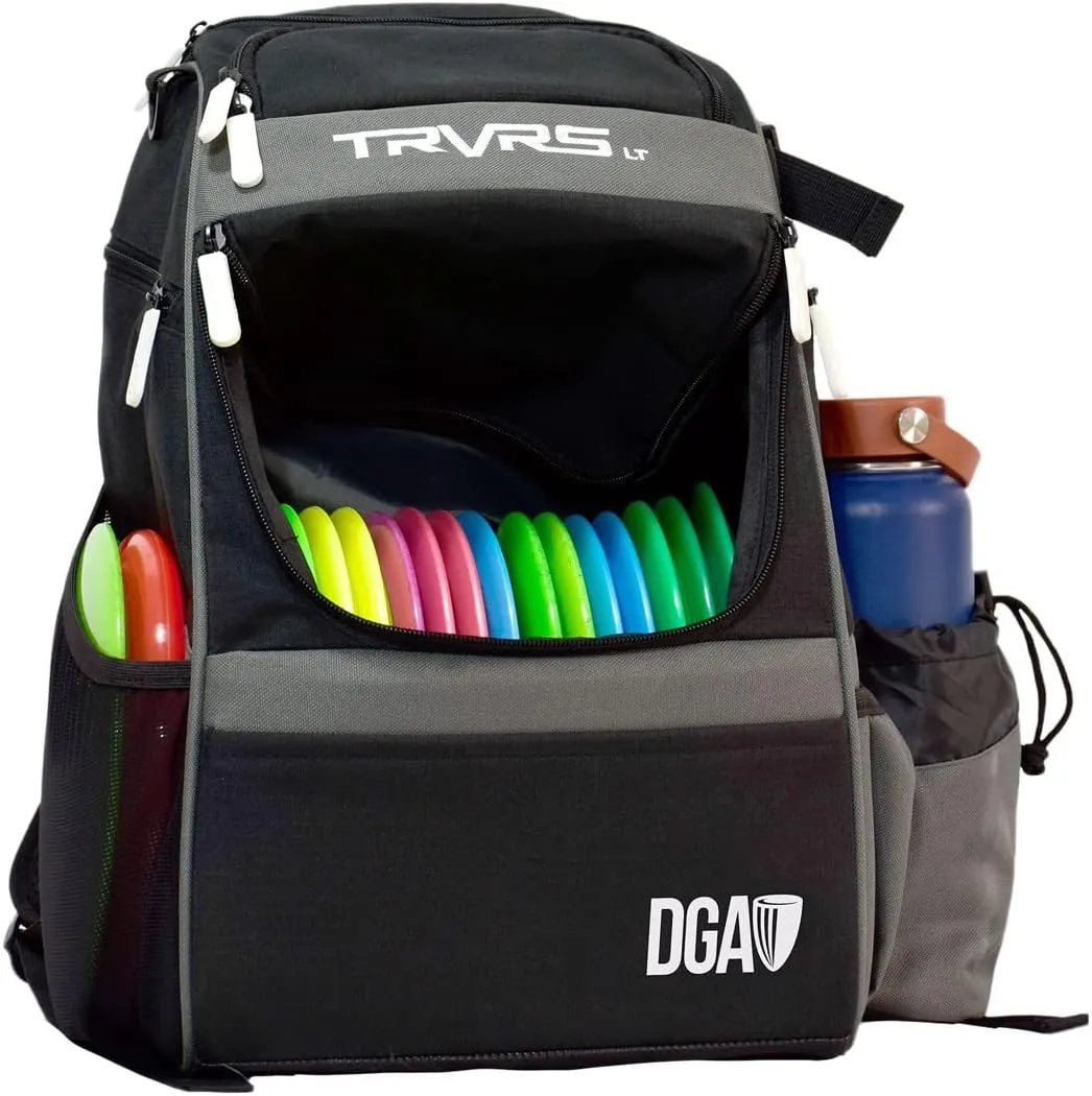 DGA TRVRS LT Backpack Disc Golf Bag - Black