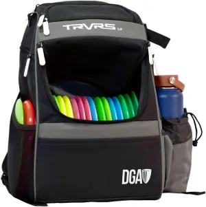 DGA TRVRS LT Backpack Disc Golf Bag - Black