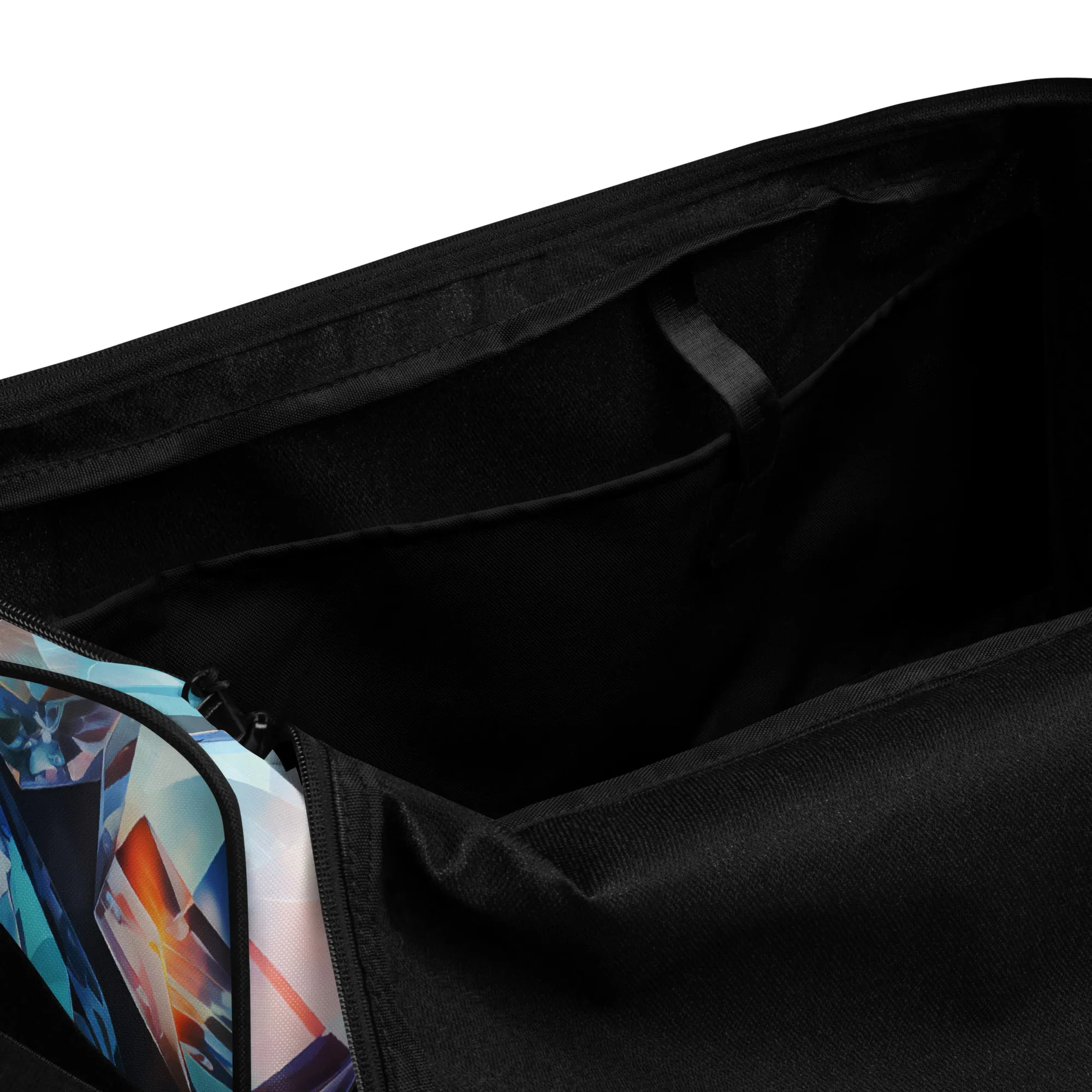 Diamond Printed Duffle Bag