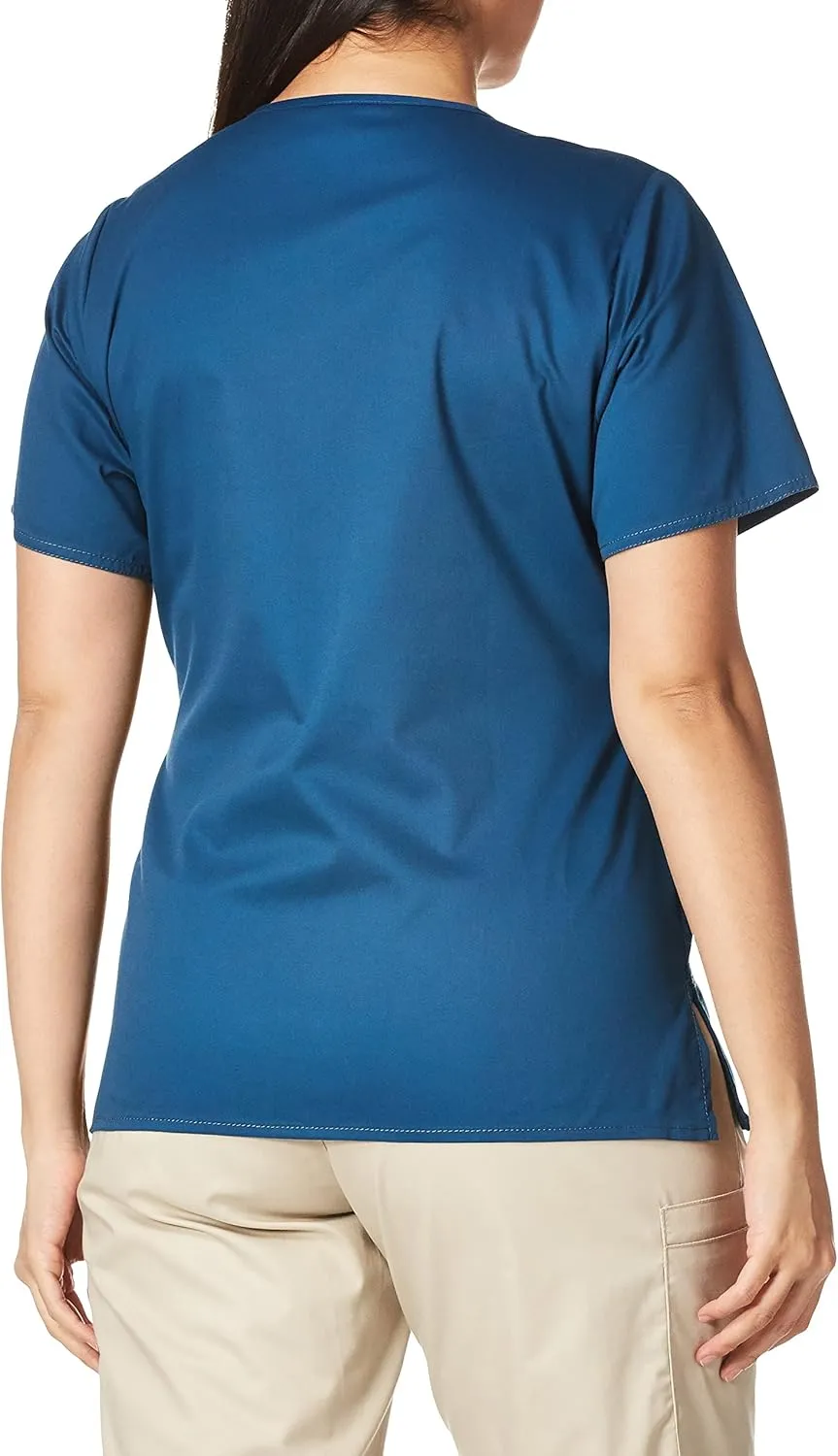Dickies Gen Flex Women Scrubs Top Mock Wrap 817355.