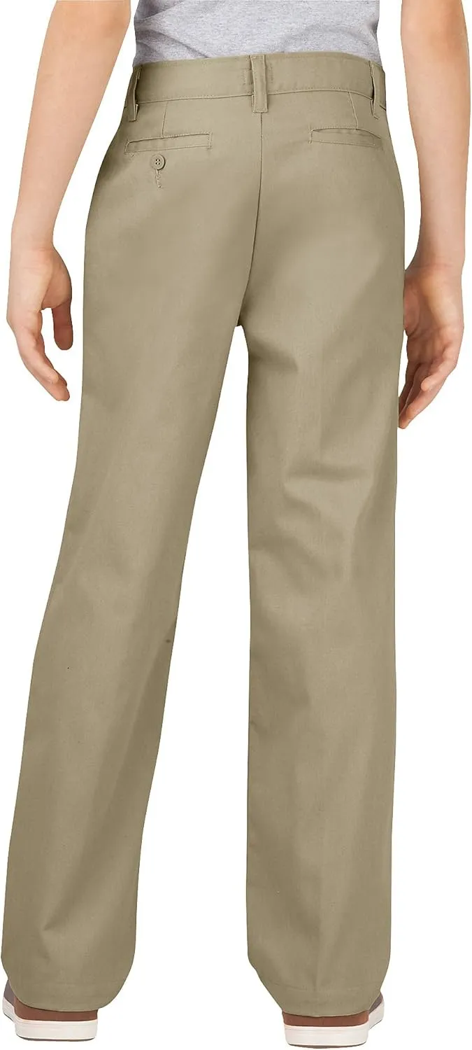 Dickies Khaki Boys' Flex Waist Stretch Pant