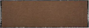 DII Durable Walk Off Utility Indoor/Outdoor Runner, 22x60, Brown