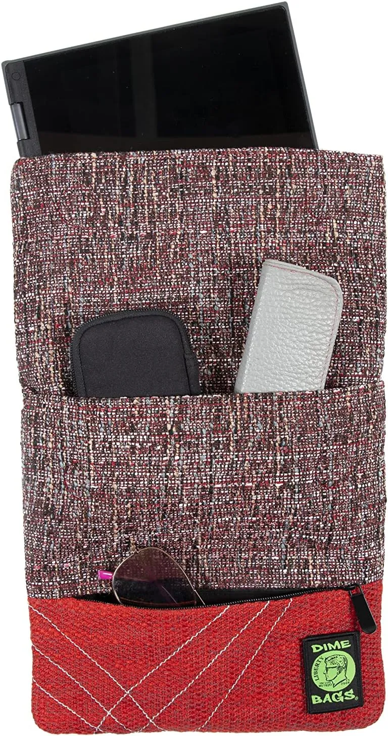 DIME BAGS Large Multi-Purpose Bag | Cross Body Hemp Purse with Adjustable Strap & Included