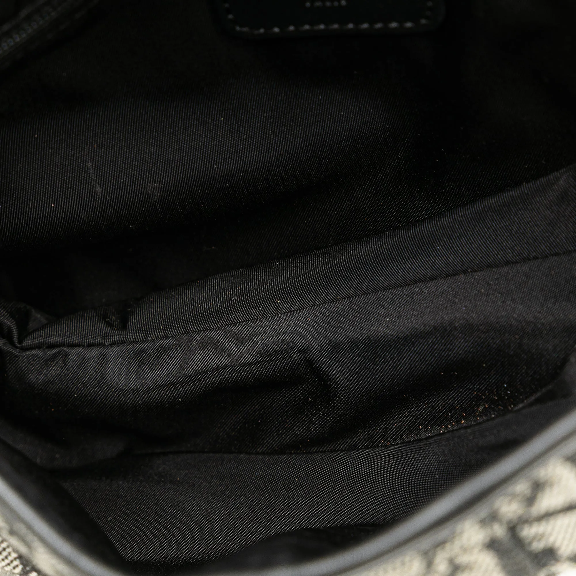 Diorissimo Canvas Saddle Bag