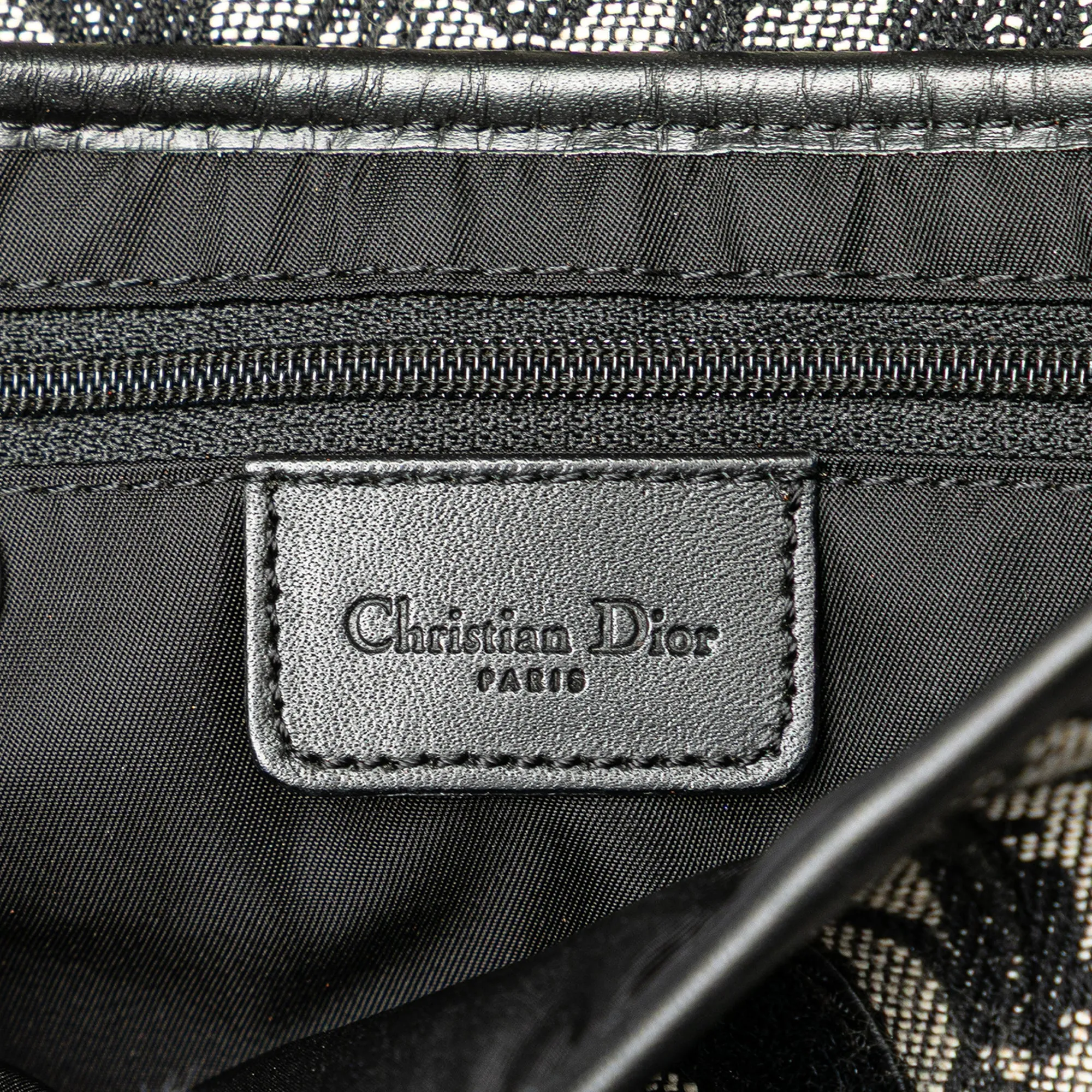 Diorissimo Canvas Saddle Bag