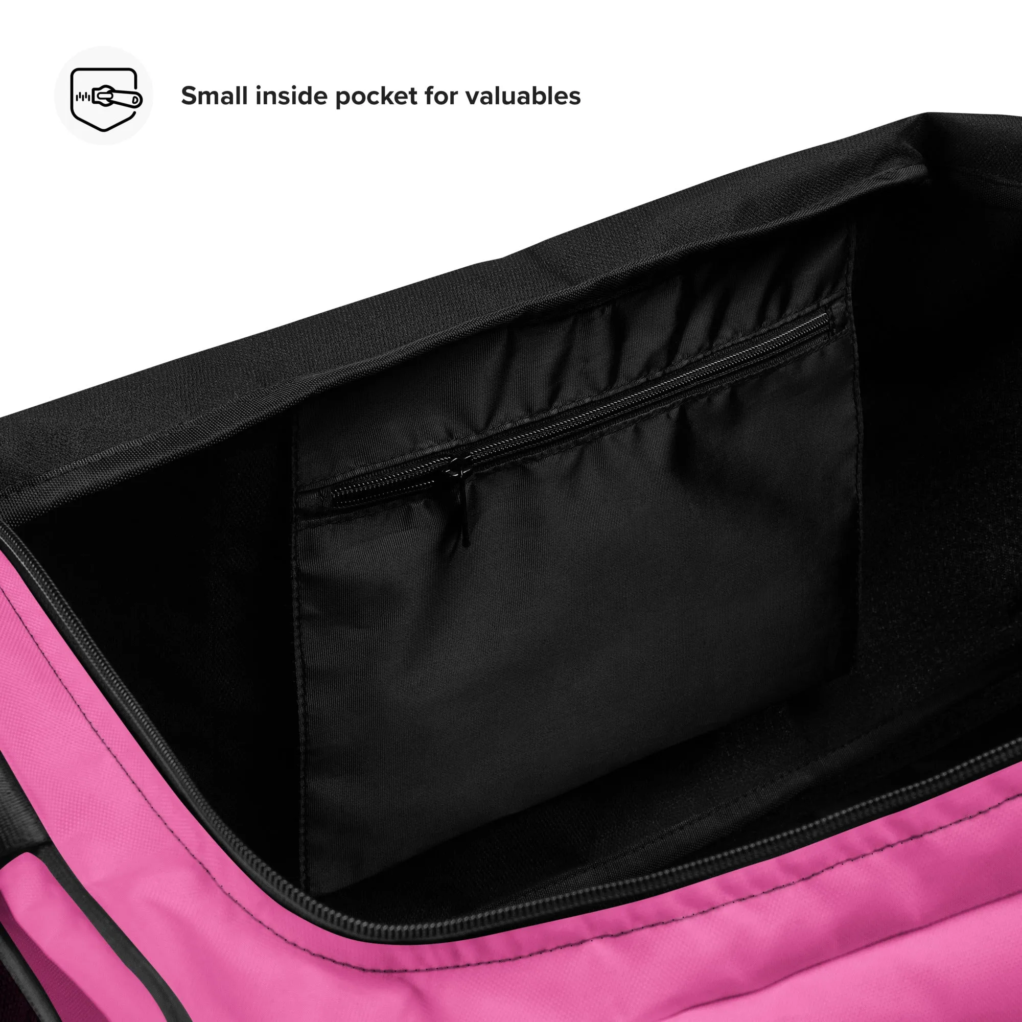 DiscoBabe Pink Duffle bag