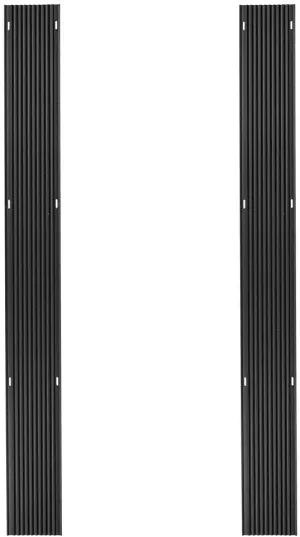 Discount Ramps Black Ice SKI-G60-2 5' Snowmobile Ski Carbide Glide Protectors (2 Sections, 10' Total)
