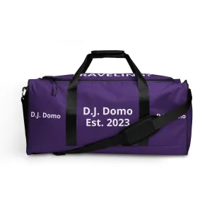 D.J. Domo DQOI Pt 1 "Travel" Duffle Bag Purple/White