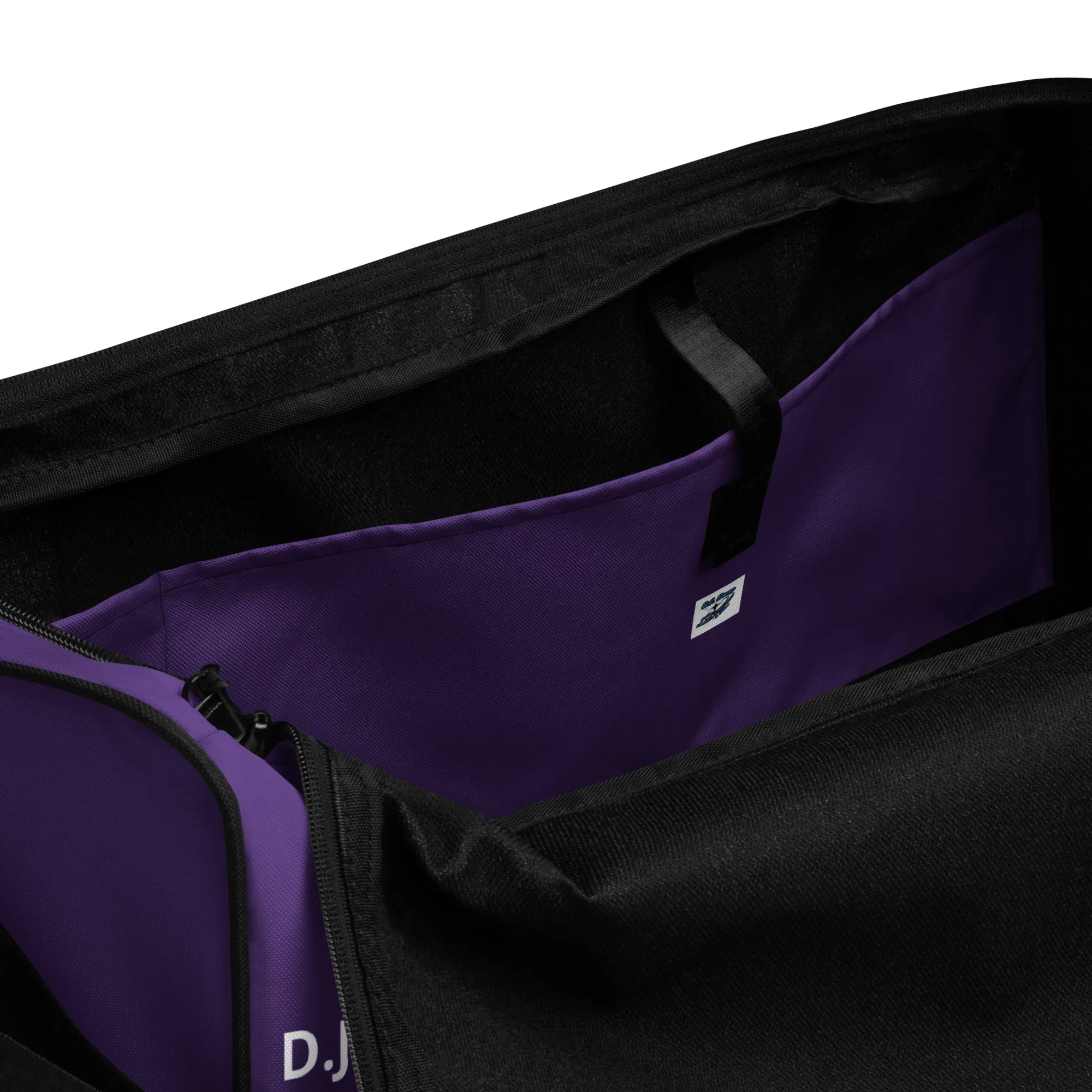 D.J. Domo DQOI Pt 1 "Travel" Duffle Bag Purple/White