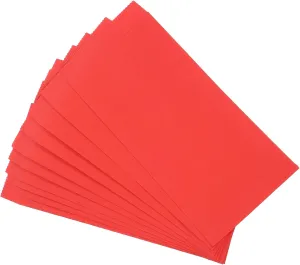 DOITOOL Red Cash Envelopes Set 20pc Chinese Envelope Pouches for Money Cash Organizer
