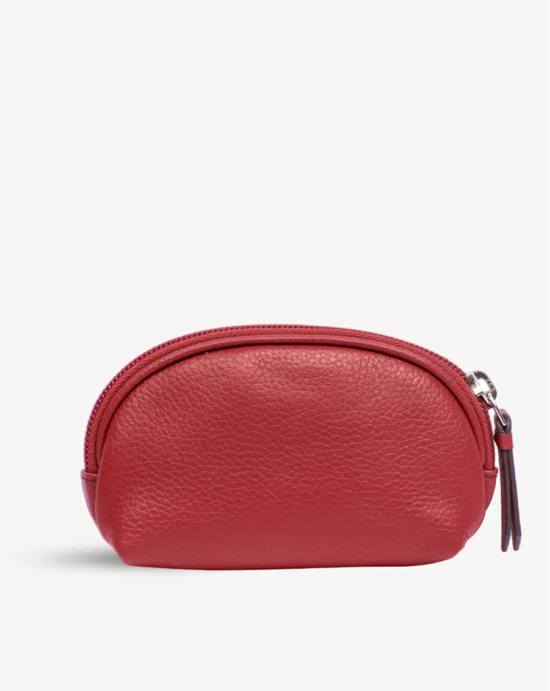 Dome Small Key Pouch - Red