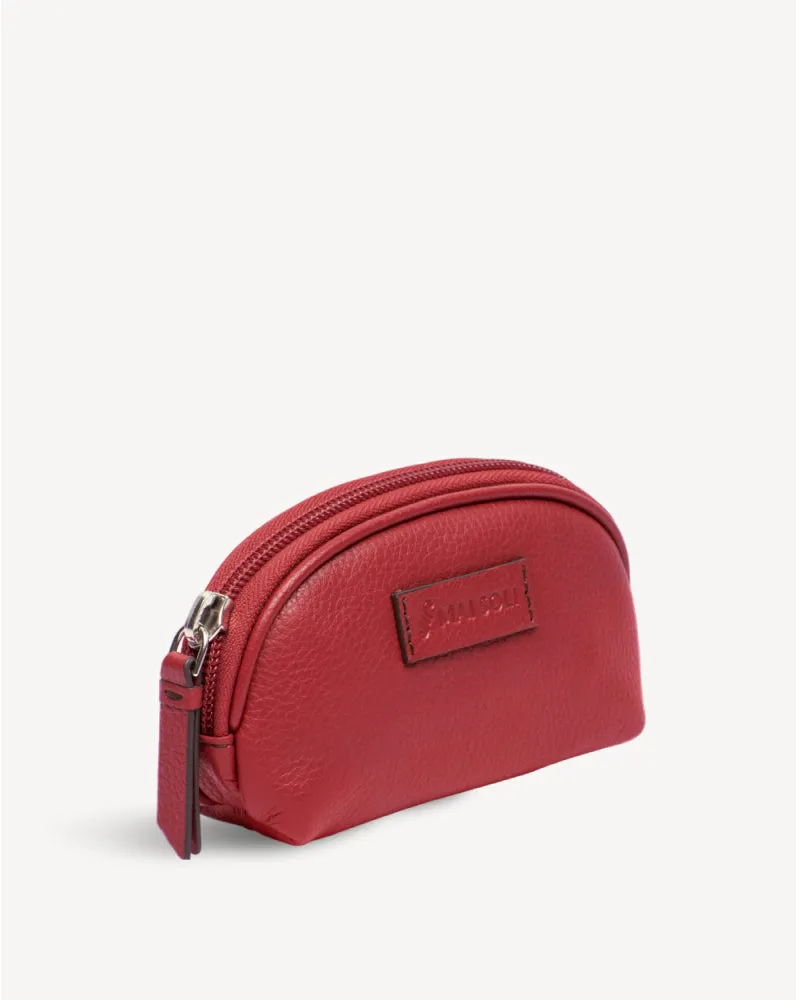Dome Small Key Pouch - Red