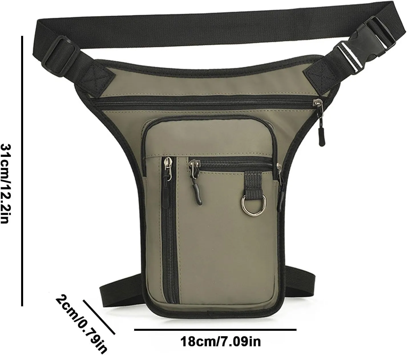 Drop Leg Bag, Waist Drop Leg Thigh Bag Hip Belt for Men Women, Utility Fanny Pack, Waist Pack Drop Leg Bag, Ta-ctical Waist Belt Bag, Thigh Pouch Bag for Motorcycle Cycling Hiking Travel Outdoor