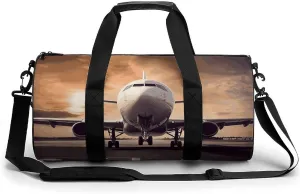 Duffel Bag for Men Women Gym Bag Airplane Travel Duffel Bag Waterproof Overnight Bag for Sports Workout