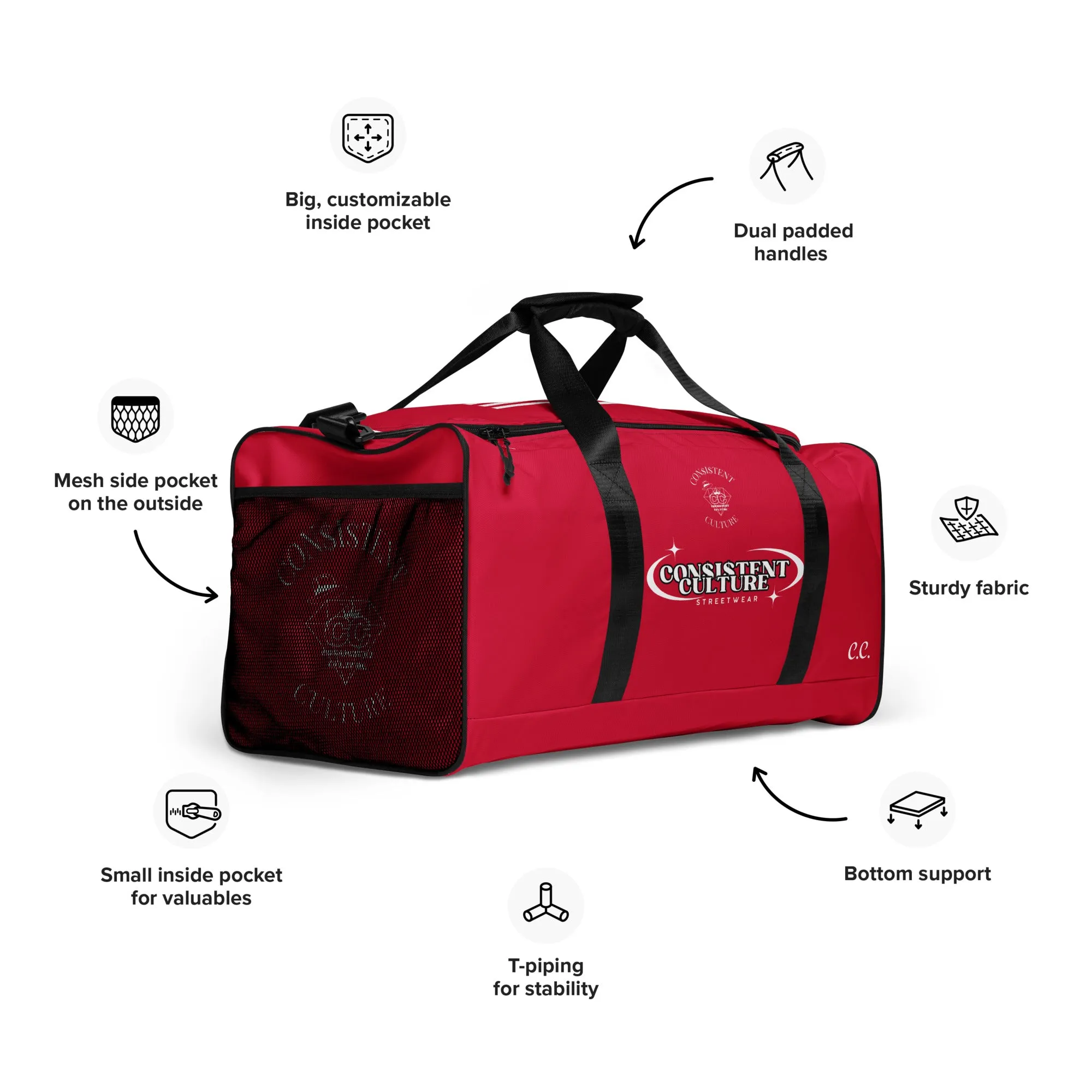 Duffle bag - Red