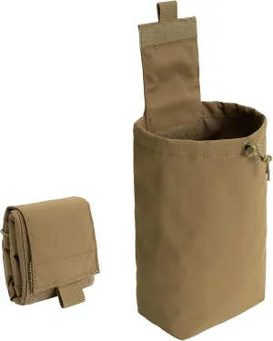 Dump Pouch Tactical Belt Magazine Recovery Pouch Roll Up Foldable Mag Pouches MOLLE Utility EDC Waist Storage Bag