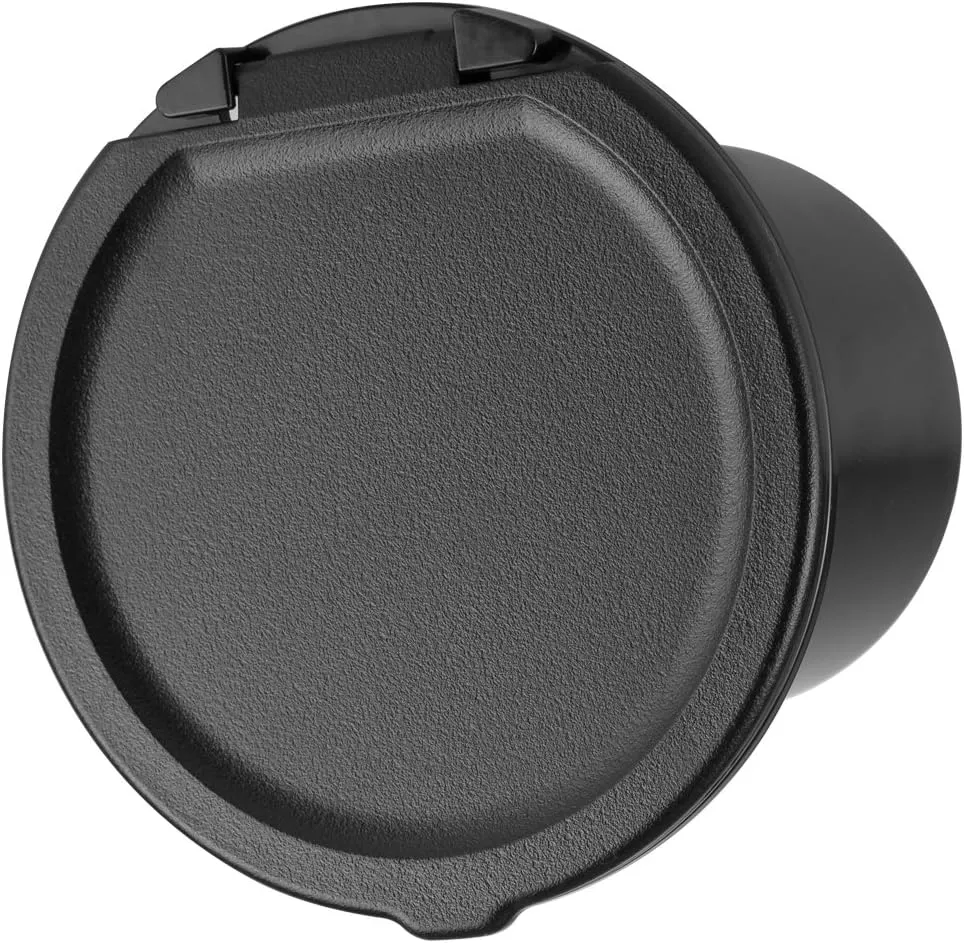Dura Faucet DF-SA184-BK RV Outdoor Exterior Utility Spray Dock Port with Quick Connect Hookup (Black) (Black)