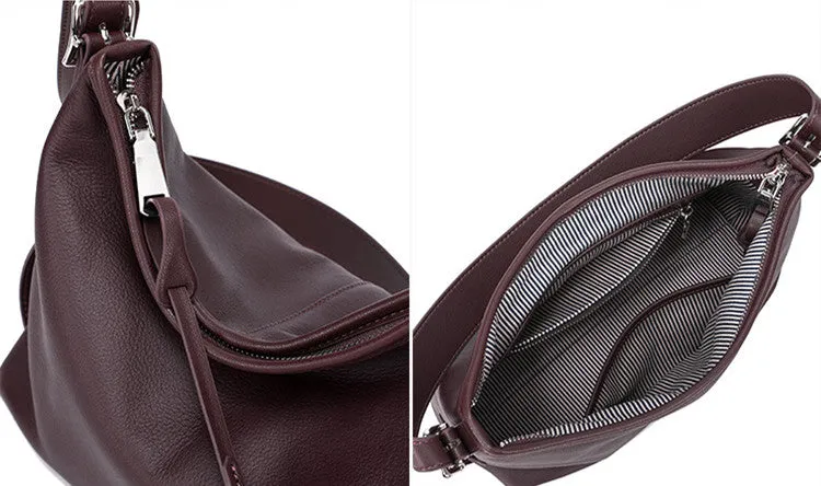 Durable Leather Shoulder Bags