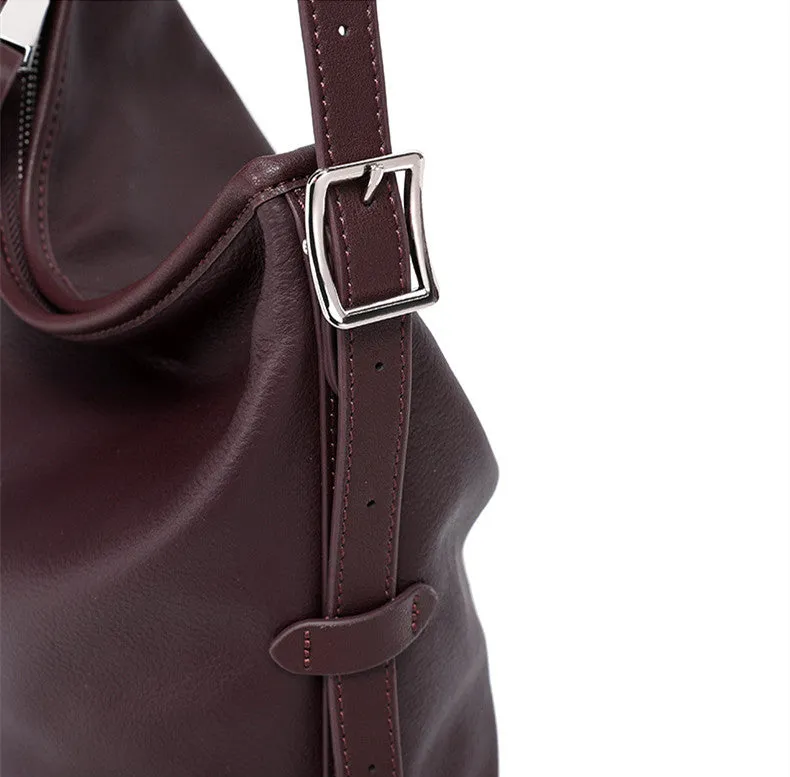 Durable Leather Shoulder Bags