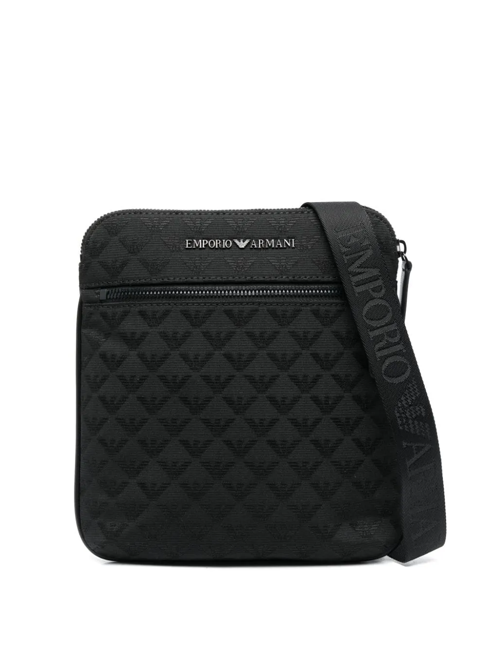 E 'Clat Allover Logo Crossbody Bag