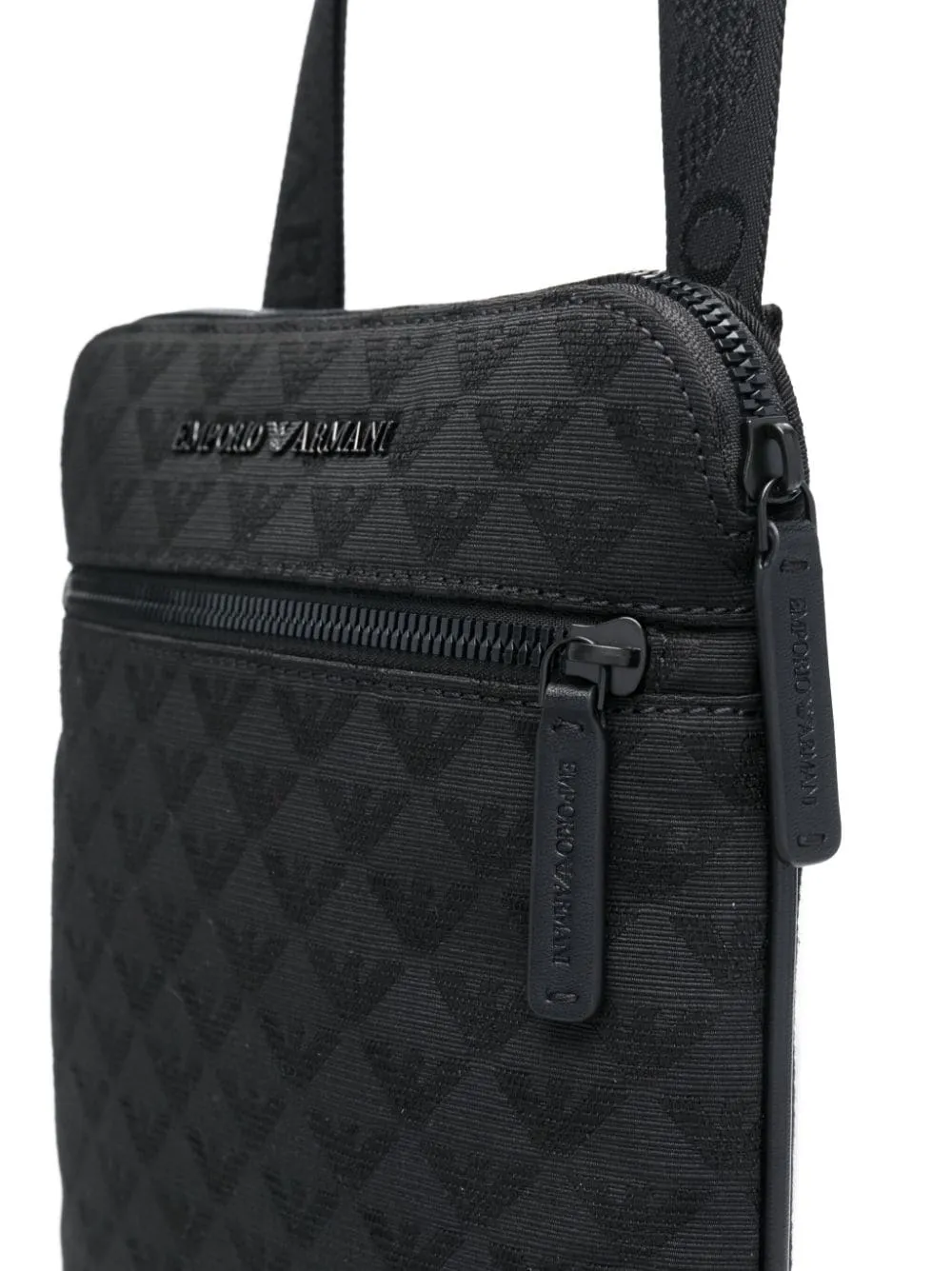 E 'Clat Allover Logo Crossbody Bag