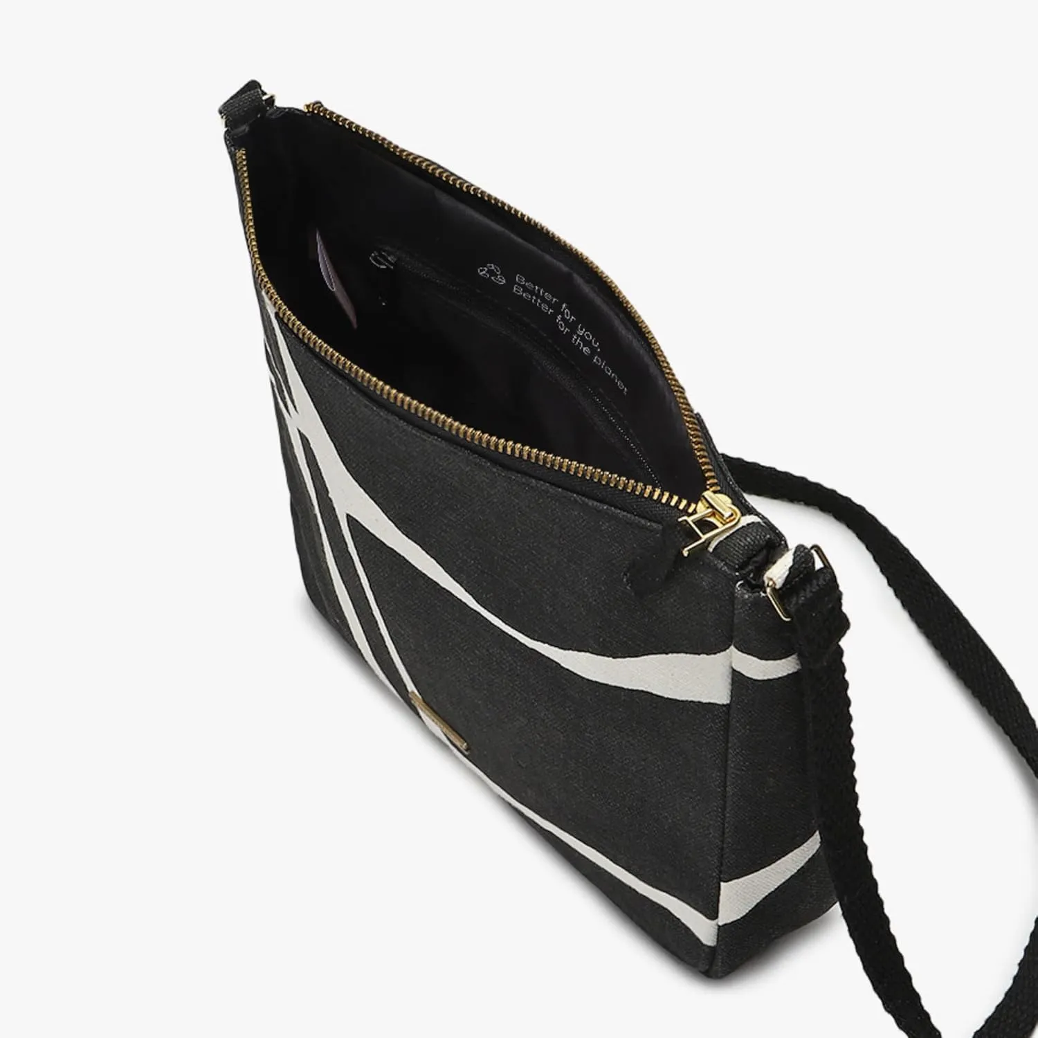 Eco Right Organic Canvas Crossbody Bags for Women, Water-Resistant Mini Purse