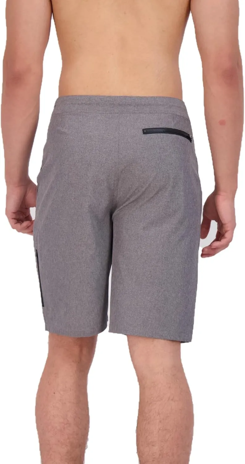 Eddie Bauer Men's Hybrid SPF 50  Swim Trunks 9" Inseam Perfect Blend of Comfort, Stretch & Protection for Outdoor Enthusiasts