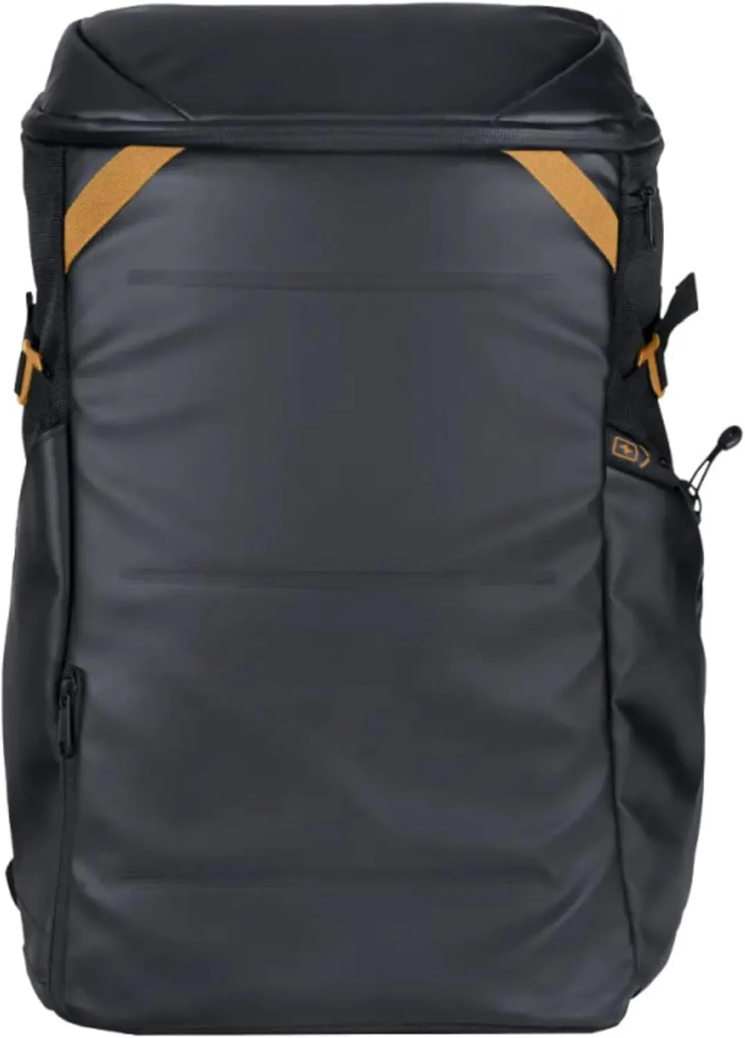ELÄÄ Upright Daypack - Premium Commuter Backpack with Laptop Compartment, USB Charging Port, Magnetic Water Bottle Pocket - Top Loading Work Backpack - 20L Carry-On Travel (Gravel/Black)