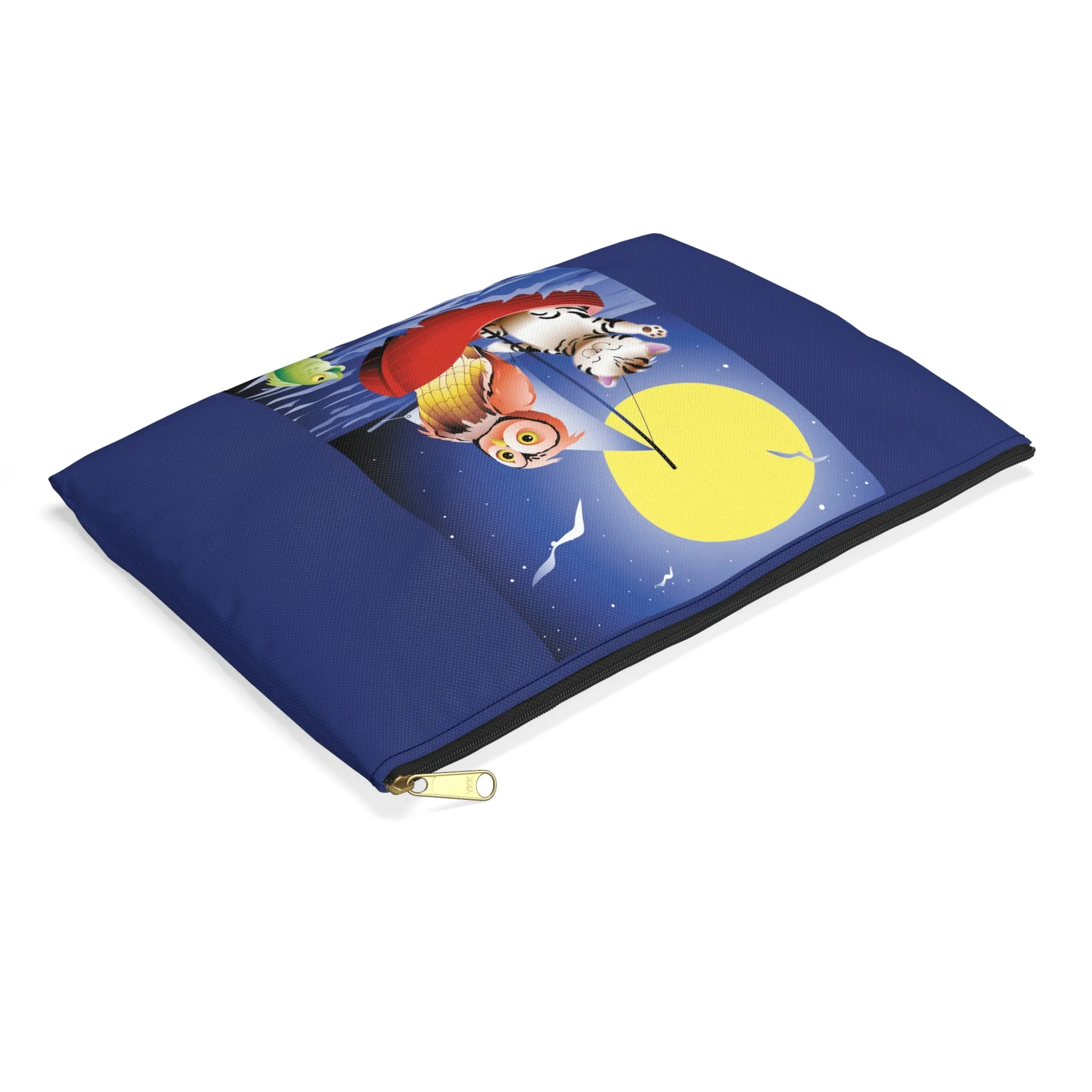 Embarking on a Moonlit Journey Accessory Pouch