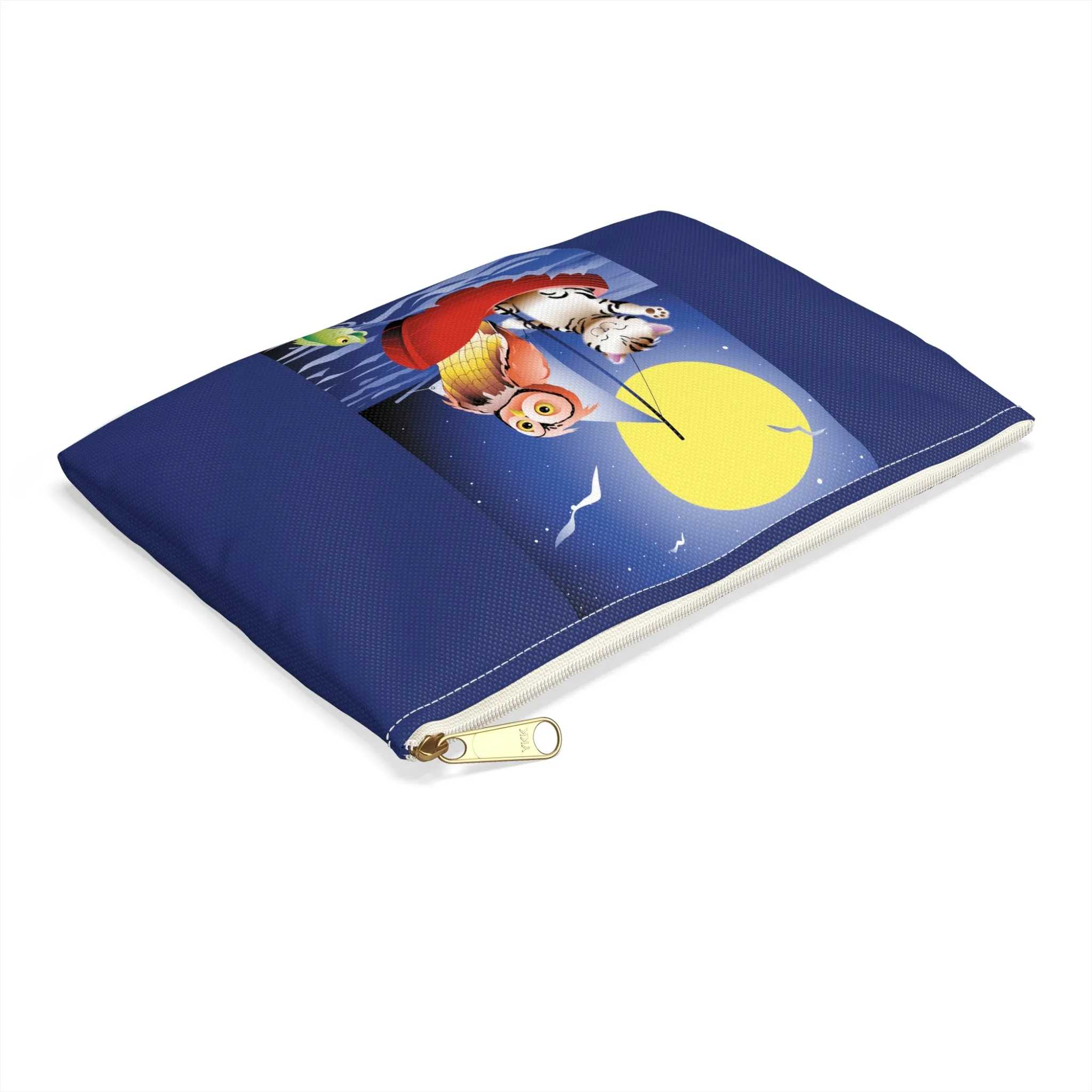 Embarking on a Moonlit Journey Accessory Pouch