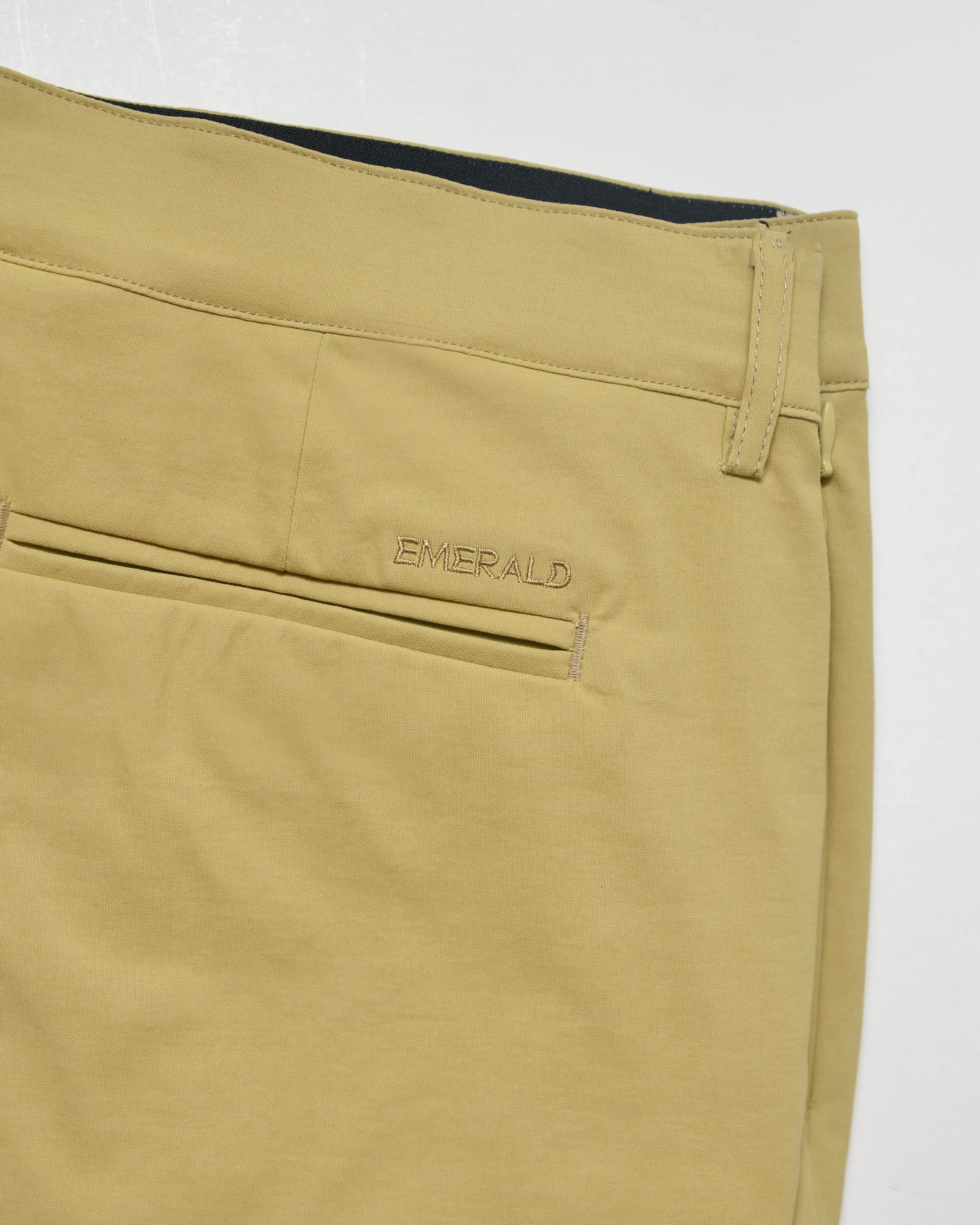 Emerald Utilitech Chino Plain Slim Fit-Honey