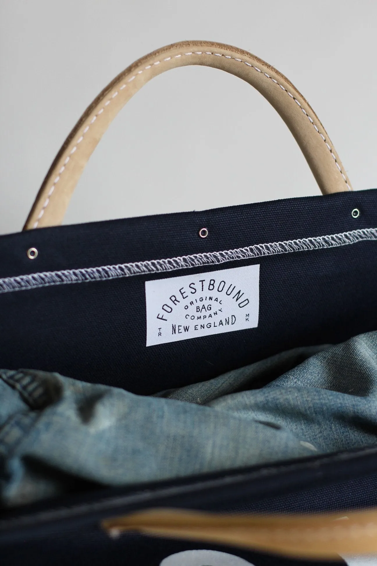 ESCAPE Canvas Utility Bag  Navy Blue | Forestbound bags