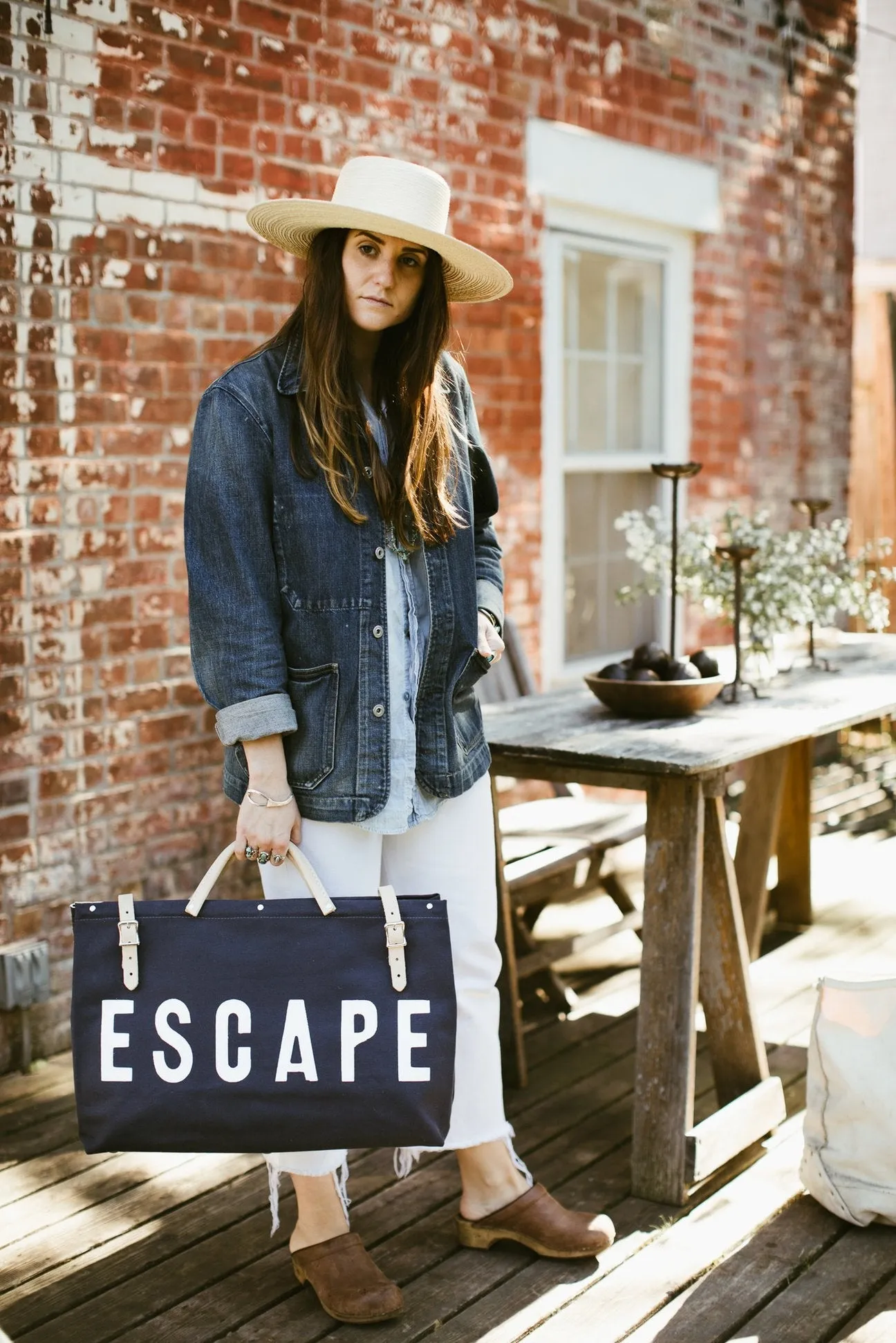 ESCAPE Canvas Utility Bag  Navy Blue | Forestbound bags