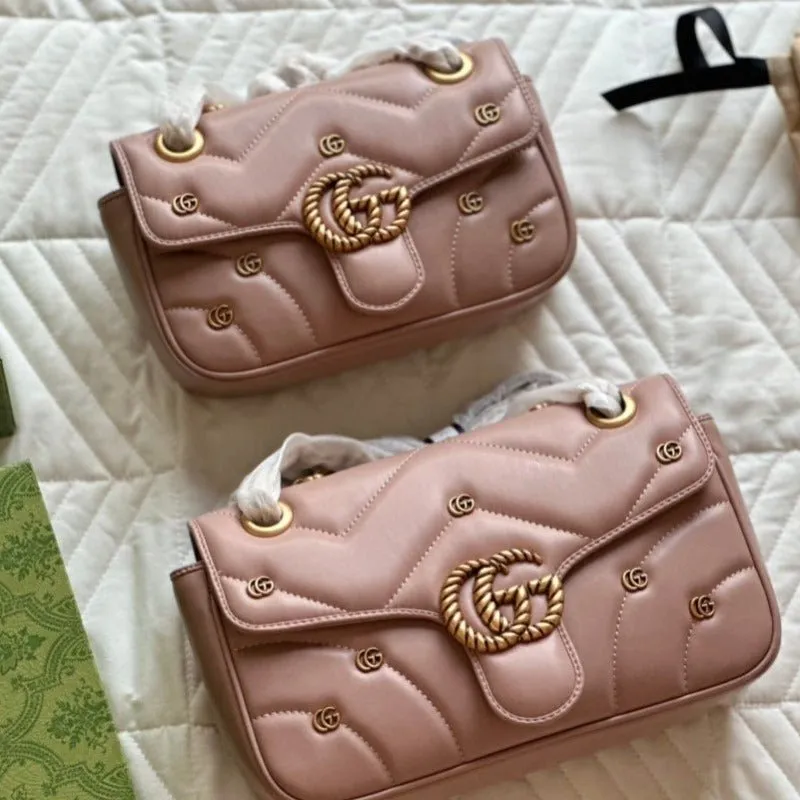 ESMEE - Award-winning Shoulder Durable Rose Bag GG Brown