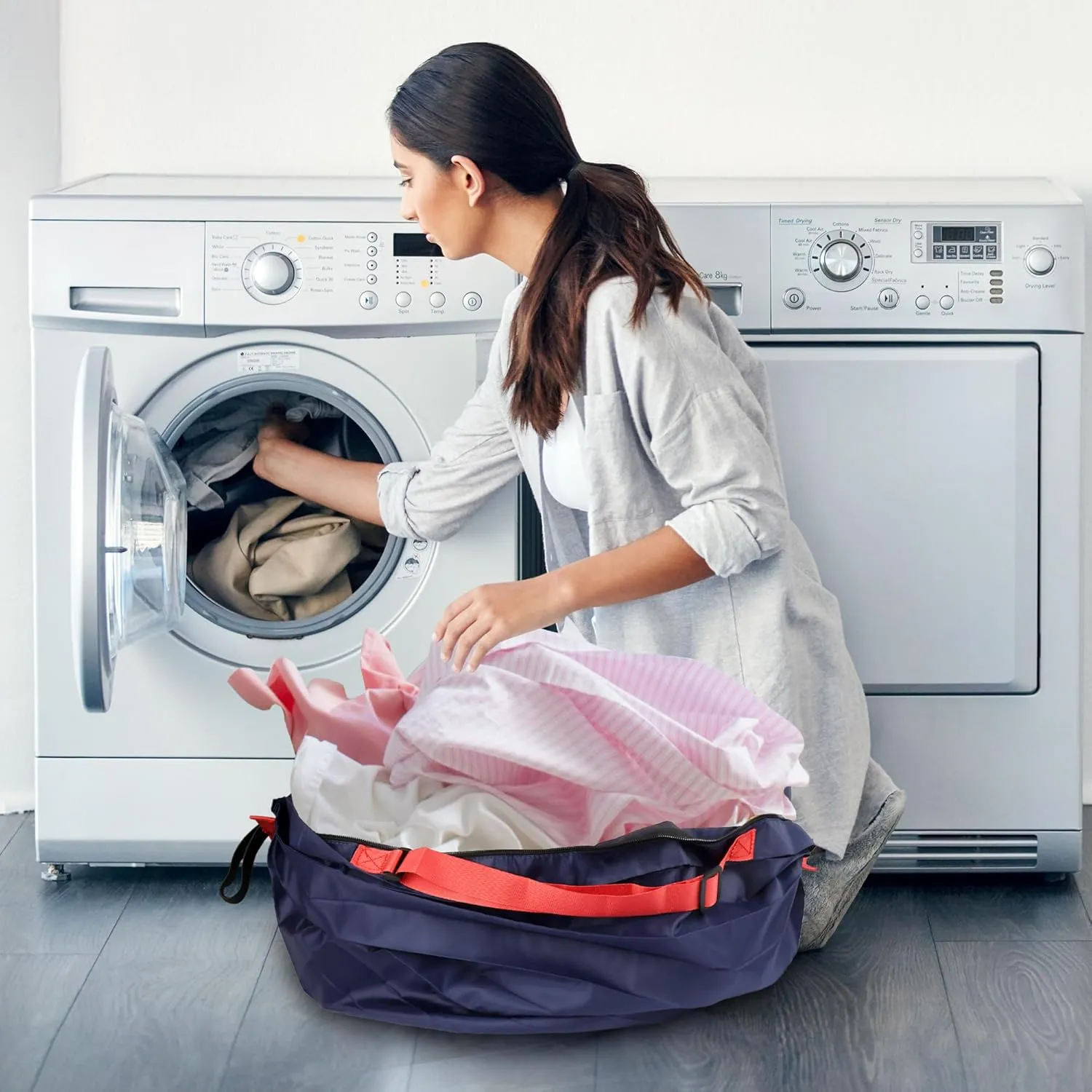 evron Reusable Grocery Bags,Eco Bag,Large Capacity Foldable Tote Bags,Durable Waterproof,for Shopping/Travel/Laundry