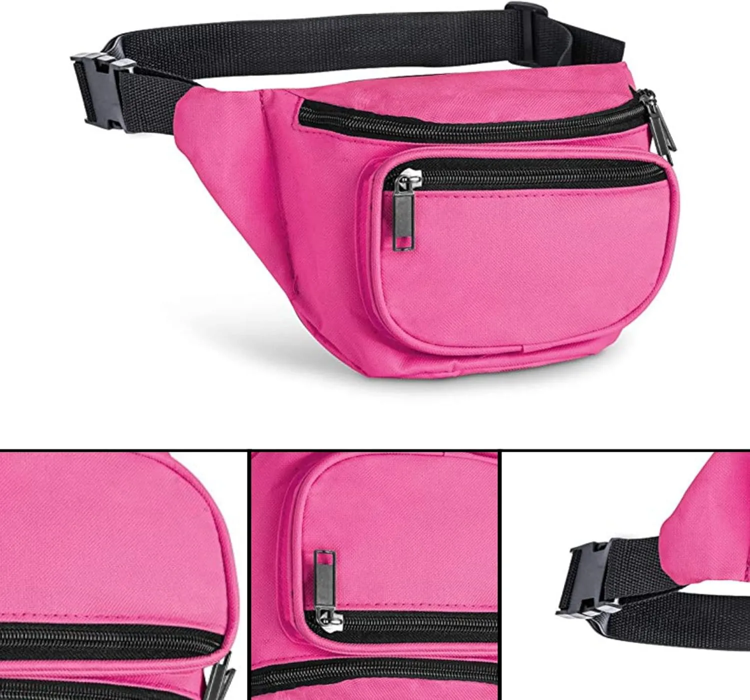 Fanny Pack, BuyAgain Quick Release Buckle Travel Sport Waist Fanny Pack Bag For Men Or Women