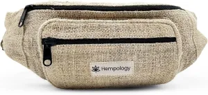 Fanny Pack for Men & Women | Running Waist Bag | Eco-Friendly Crossbody Bag | Vegan Hemp Travel Waist Pack | Unisex Hemp Bag | 100% Hemp