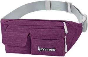 Fanny Pack Waist Bag 4 Pockets Running Belt Adjustable Water Resistant Waist Pack for Men Women Workout Travel Large Capacity