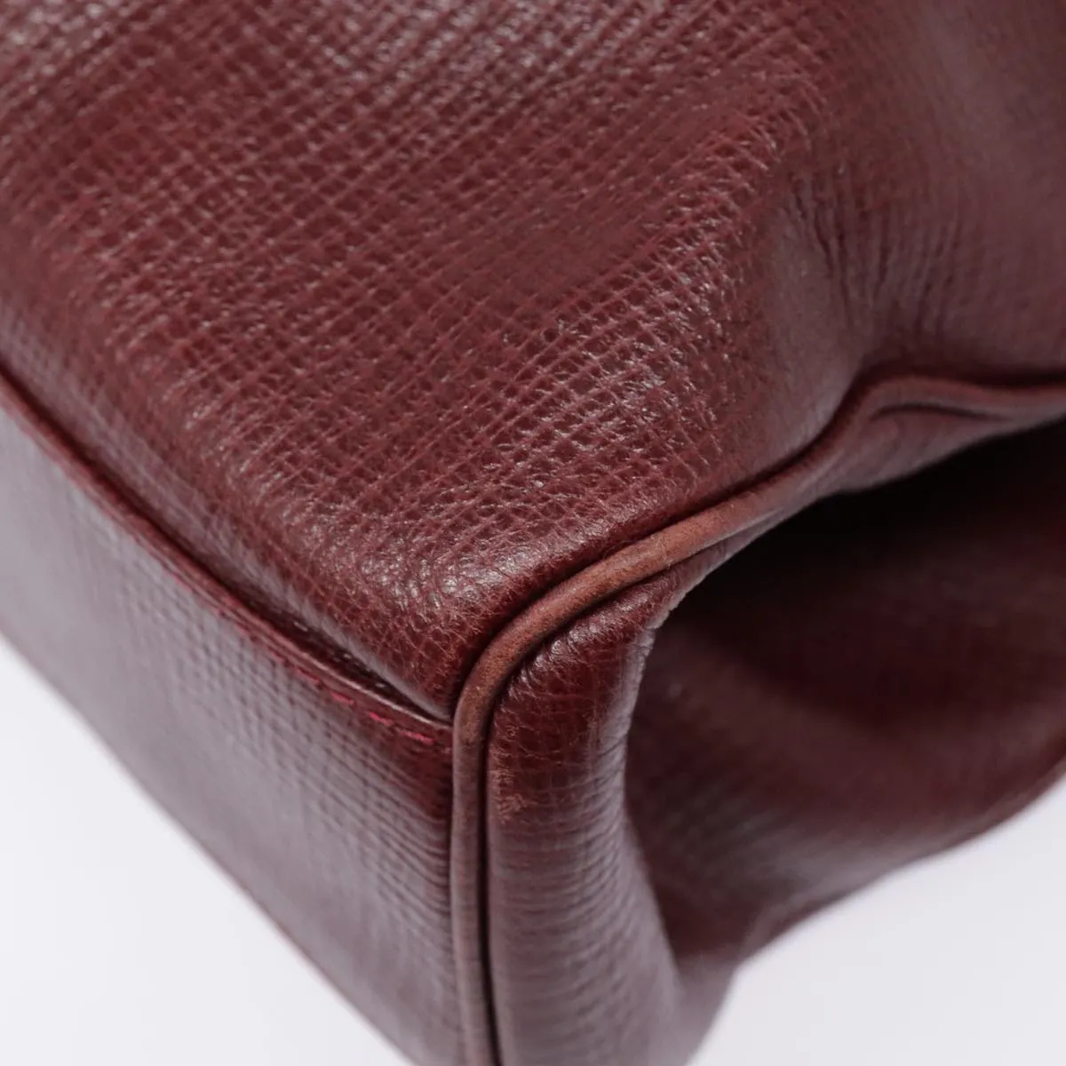 FENDI Shoulder Bag Leather Red yk15406