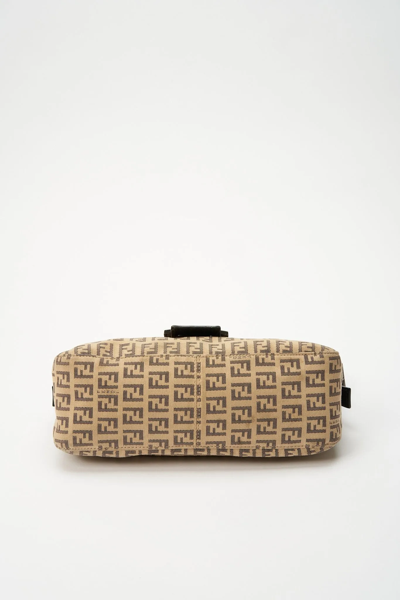 Fendi Vintage Cream Baguette in Beige Zucchino Canvas