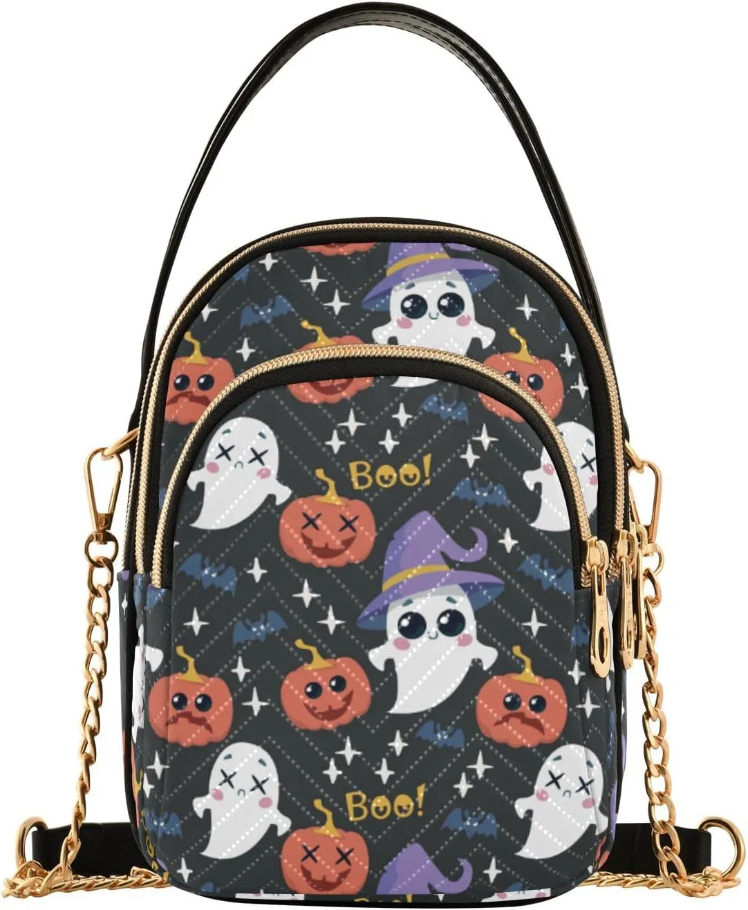 Festive Cell Phone Purse Crossbody Handbag Durable Shoulder Bag