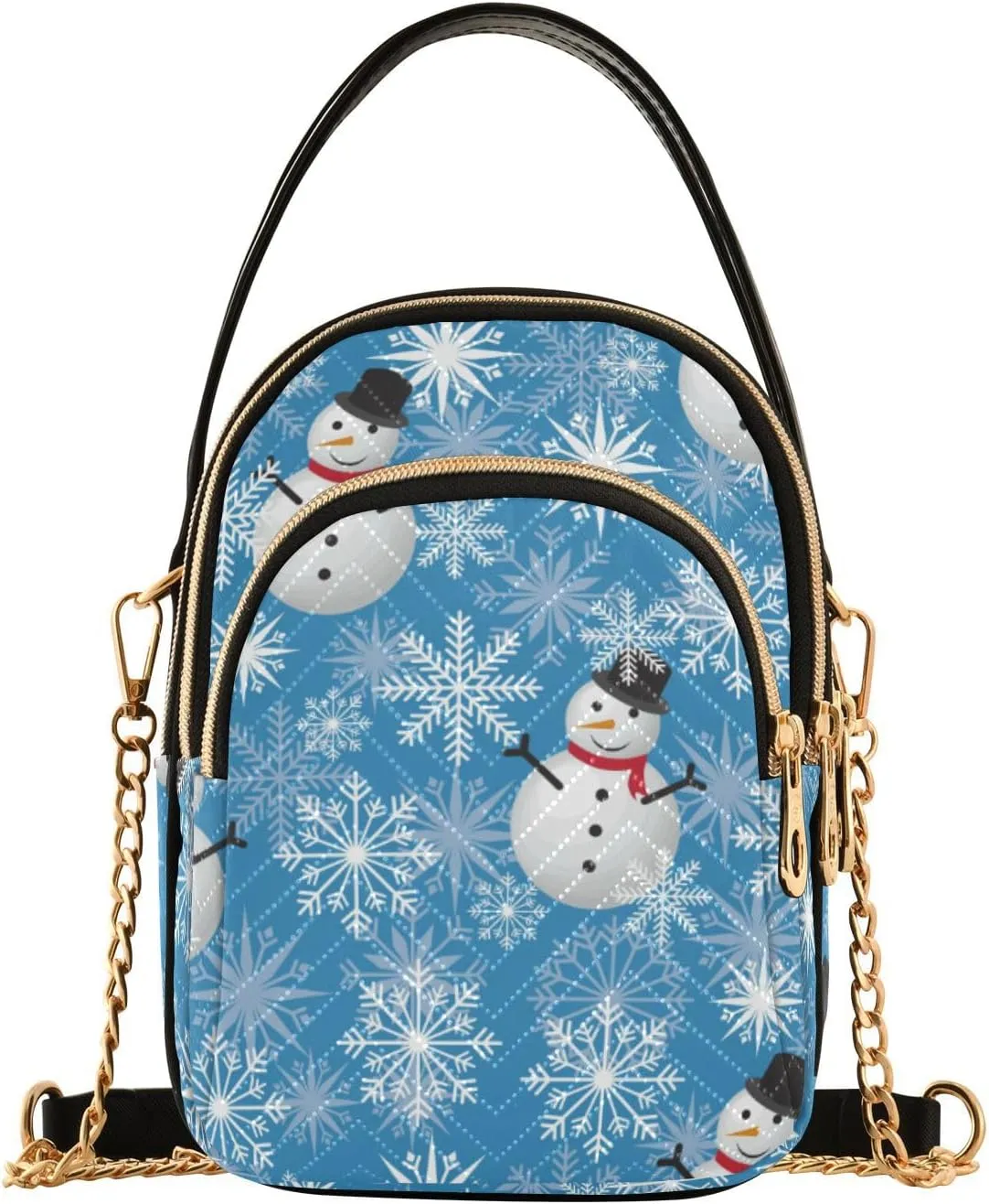 Festive Cell Phone Purse Crossbody Handbag Durable Shoulder Bag