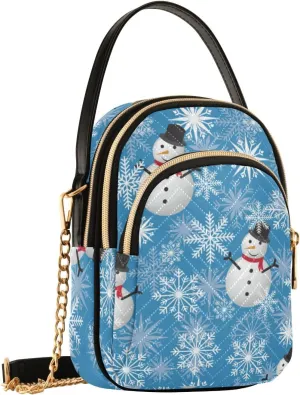 Festive Cell Phone Purse Crossbody Handbag Durable Shoulder Bag