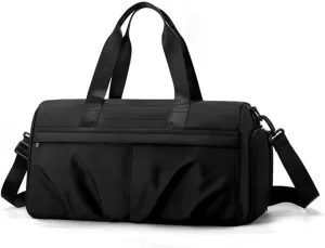 Fitness Handbag, Travel Duffle Bag with Shoe Compartment, Large Capacity Tote Bag for Men and Women, Adjustable Shoulder Strap Sport Bag for Travel Gym Camping Commuting