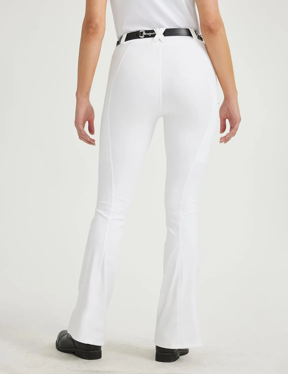 FitsT4 Sports Women's Bootcut Horse Riding Pants Full Seat Equestrian Breeches Summer Riding Tights