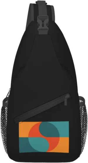 Flag Of Kennedy Heights, Cincinnati, Ohio Crossbody Bags For Women Men Chest Backpack Gym Shoulder Bag Travel Outdoor Sports Casual Crossbody Bags
