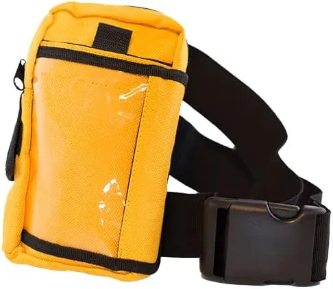 FOD Bag Vinyl Aerospace Aircraft Tool Bag Pouches Made Custom to Size with Adjustable Belt, Waist Belts - Clear Pockets for Personal Items - Help Eliminate Foreign Object Debris Or Store Hand Tools
