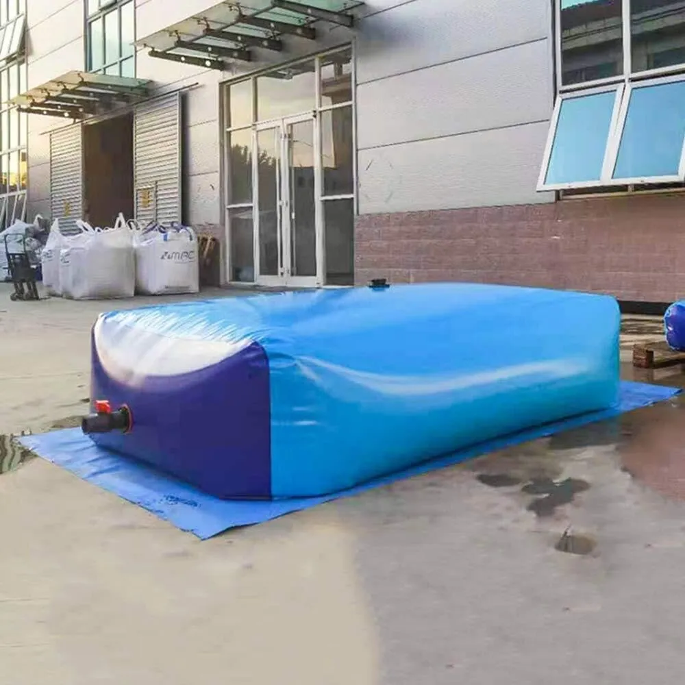Foldable Rain Barrel Water Tank, Large Capacity Portable PVC Water Storage Bag with Faucet, Emergency Water Storage for Irrigation & Gardening (300L/79gal)(1000L(264gal))