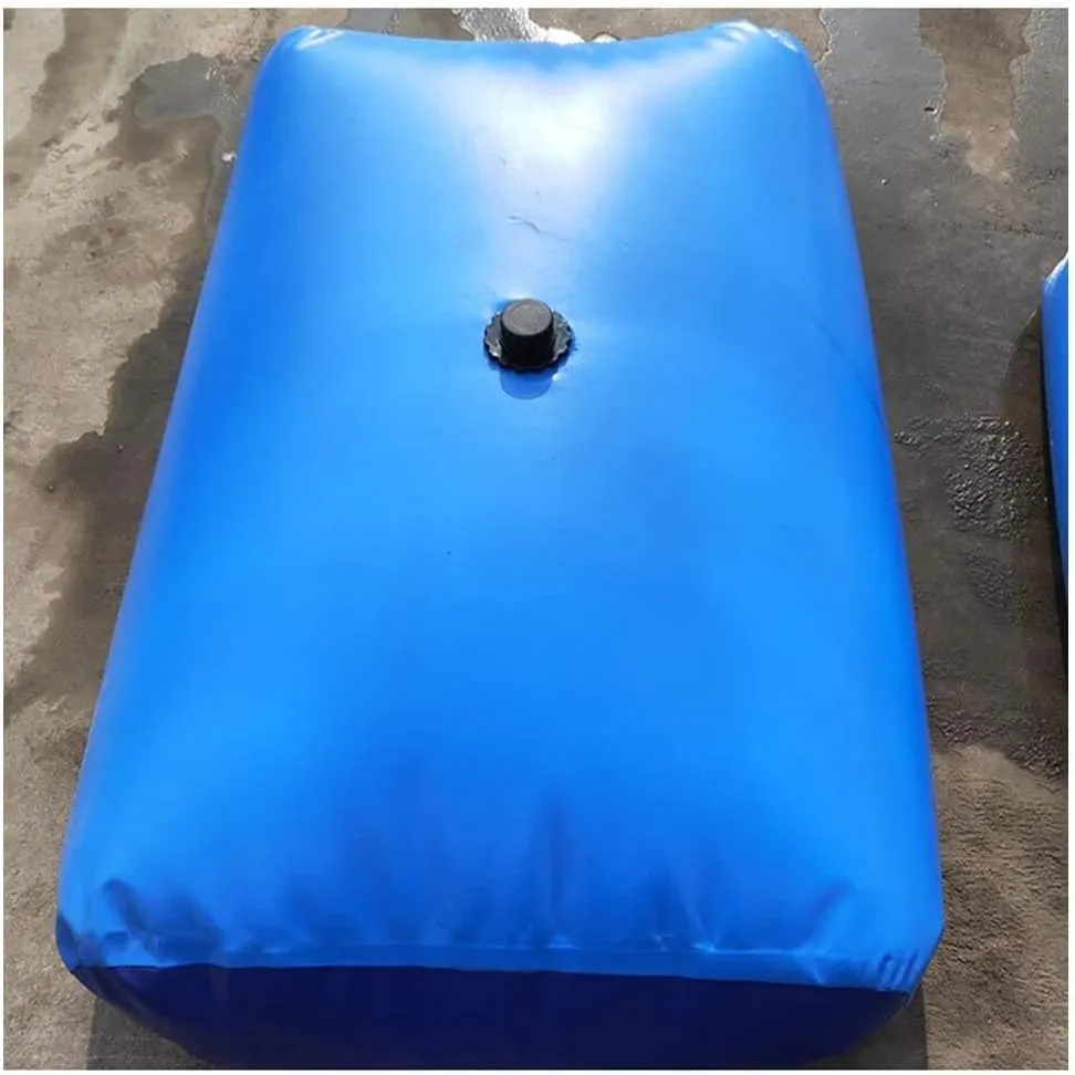 Foldable Rain Barrel Water Tank, Large Capacity Portable PVC Water Storage Bag with Faucet, Emergency Water Storage for Irrigation & Gardening (300L/79gal)(1000L(264gal))