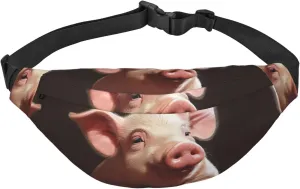 Foolish Cute Animal Fanny Pack for Men Women Belt Bag Fashion Waist Bag Everywhere Crossbody Bag Wallet Hip Bum Bag with Adjustable Strap Waterproof Chest Bag for Travel Hiking Sports